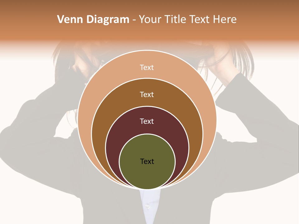 Sore Migraine Despair PowerPoint Template