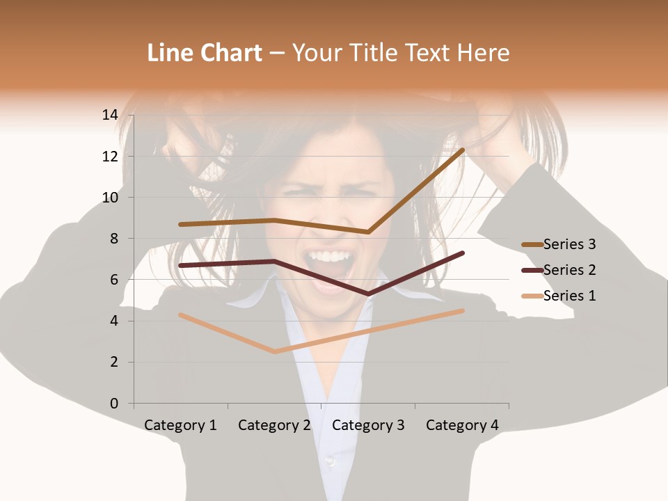 Sore Migraine Despair PowerPoint Template