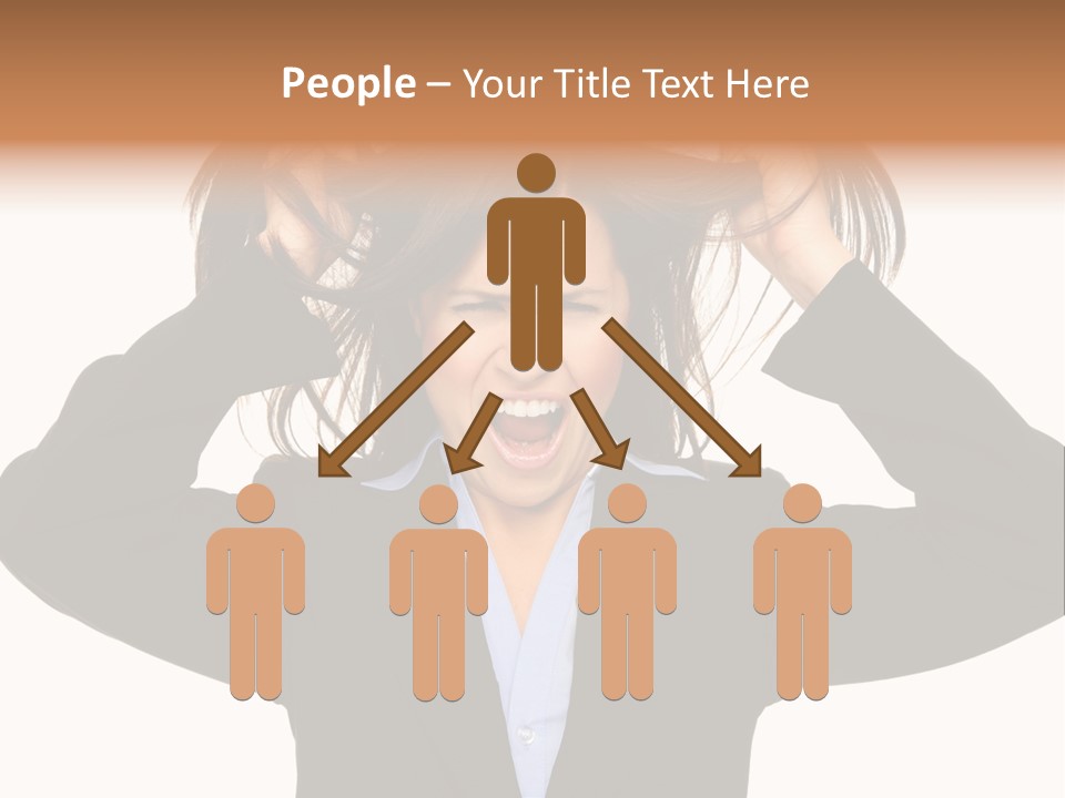 Sore Migraine Despair PowerPoint Template