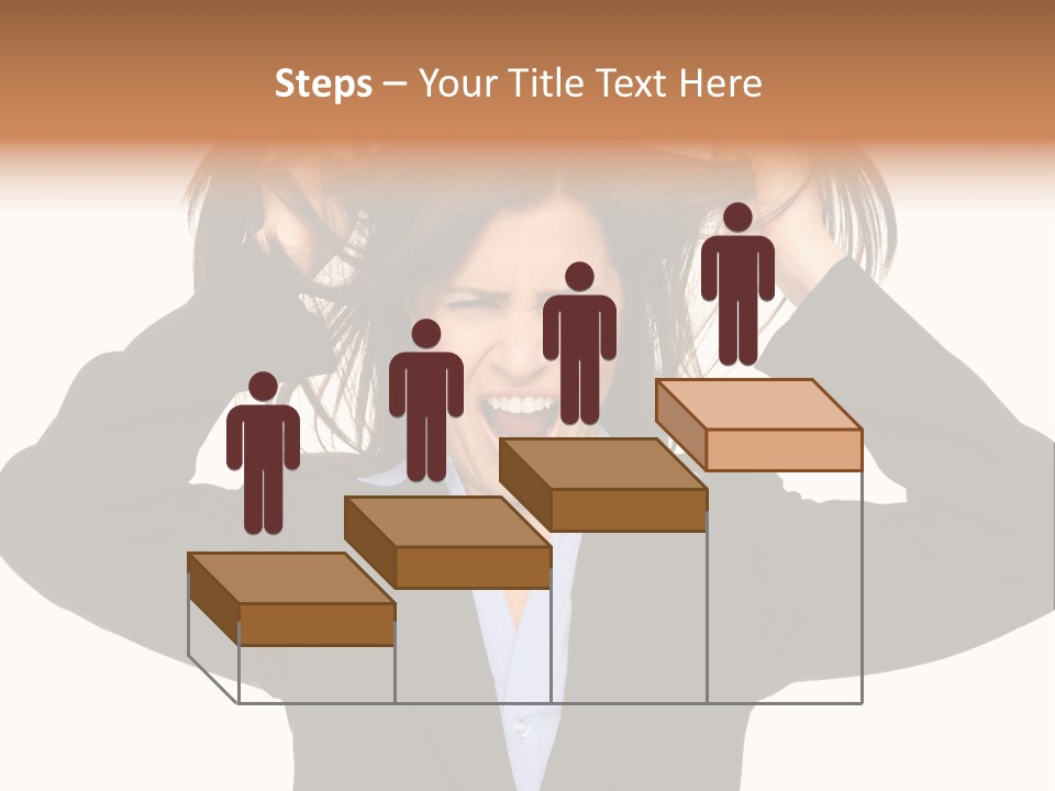 Sore Migraine Despair PowerPoint Template