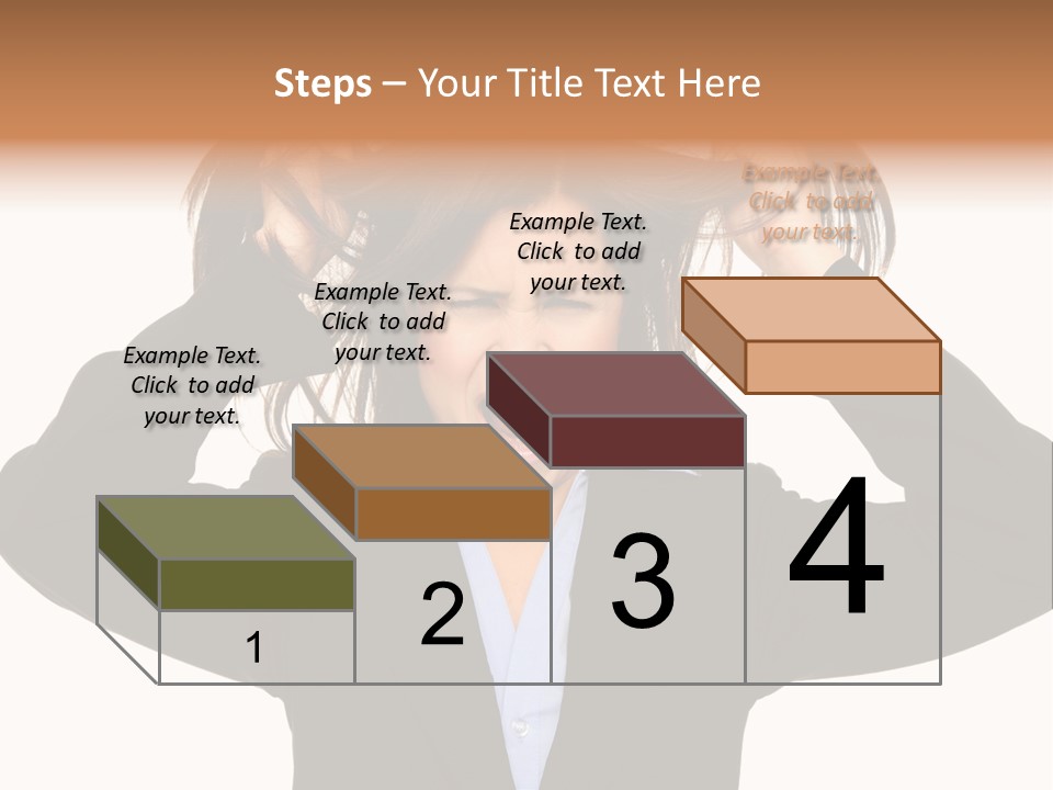 Sore Migraine Despair PowerPoint Template