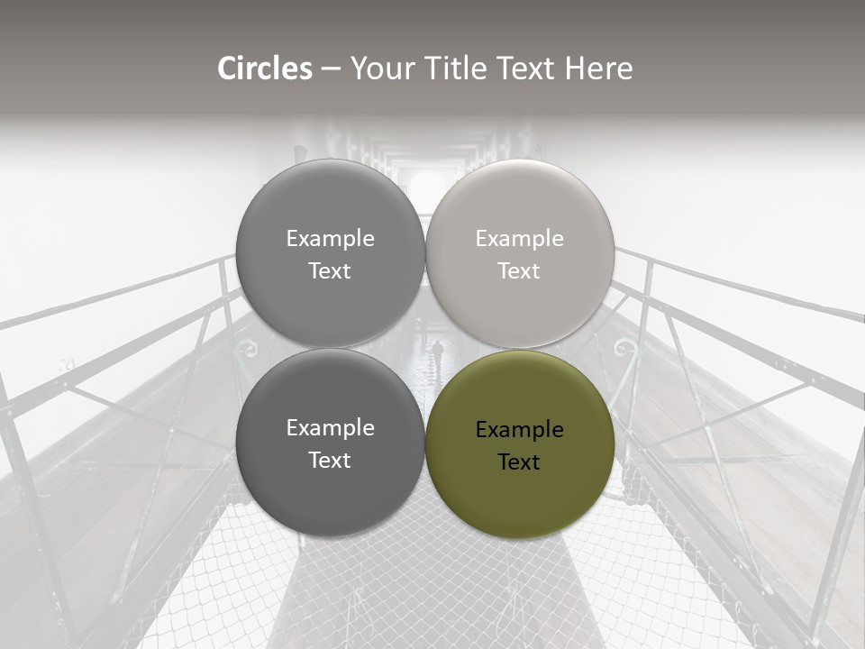 Architecture Incarceration Shadow PowerPoint Template