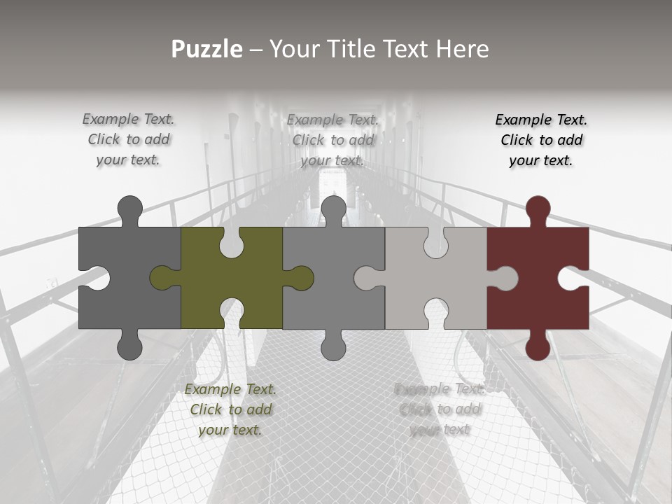 Architecture Incarceration Shadow PowerPoint Template