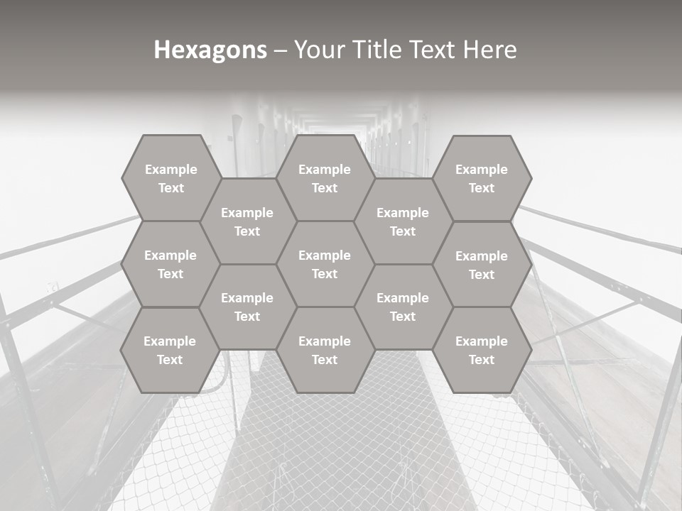 Architecture Incarceration Shadow PowerPoint Template