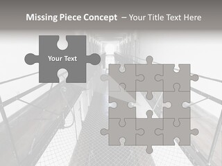 Architecture Incarceration Shadow PowerPoint Template