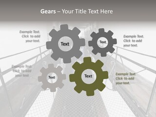 Architecture Incarceration Shadow PowerPoint Template