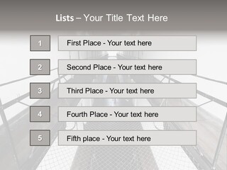 Architecture Incarceration Shadow PowerPoint Template