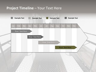 Architecture Incarceration Shadow PowerPoint Template