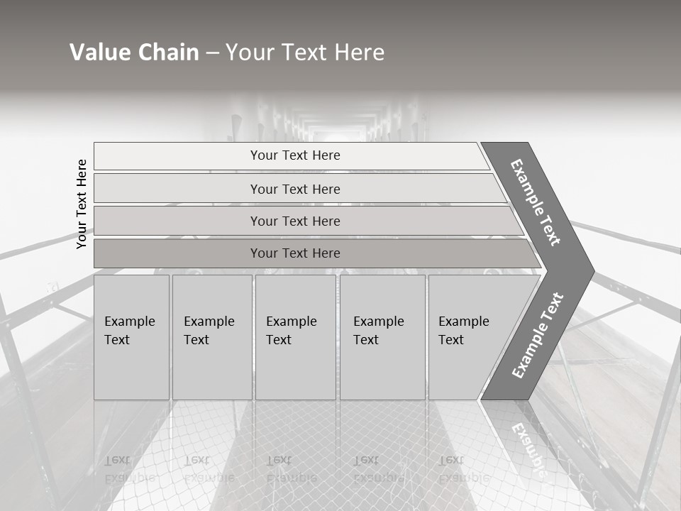 Architecture Incarceration Shadow PowerPoint Template