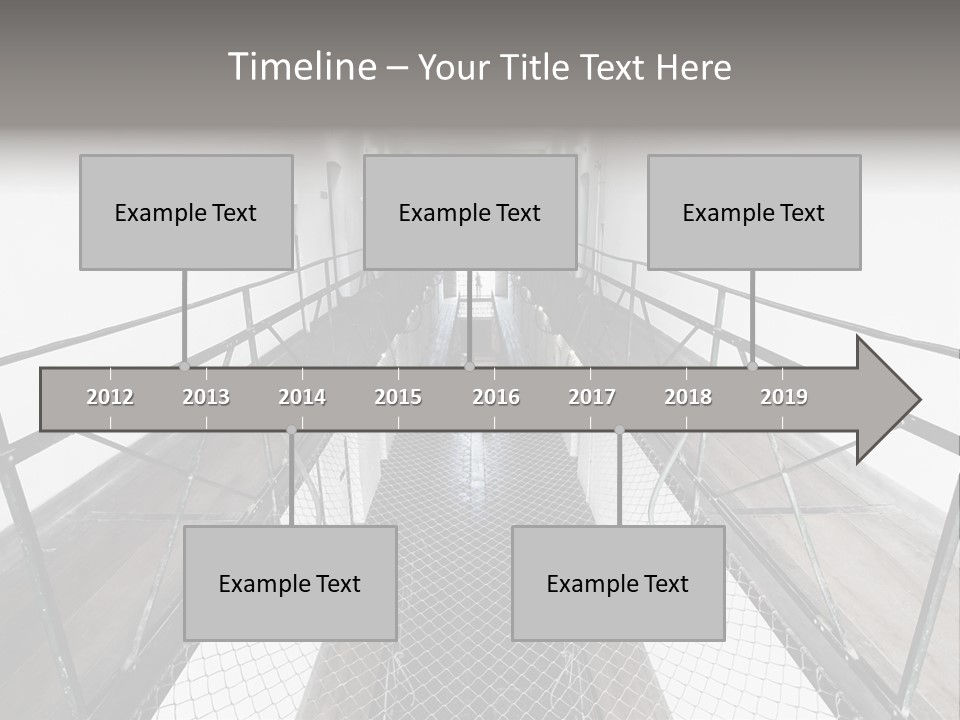 Architecture Incarceration Shadow PowerPoint Template