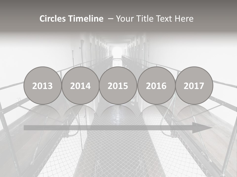 Architecture Incarceration Shadow PowerPoint Template