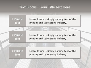 Architecture Incarceration Shadow PowerPoint Template