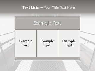 Architecture Incarceration Shadow PowerPoint Template