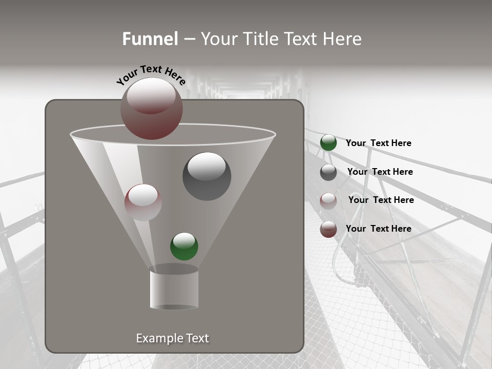 Architecture Incarceration Shadow PowerPoint Template