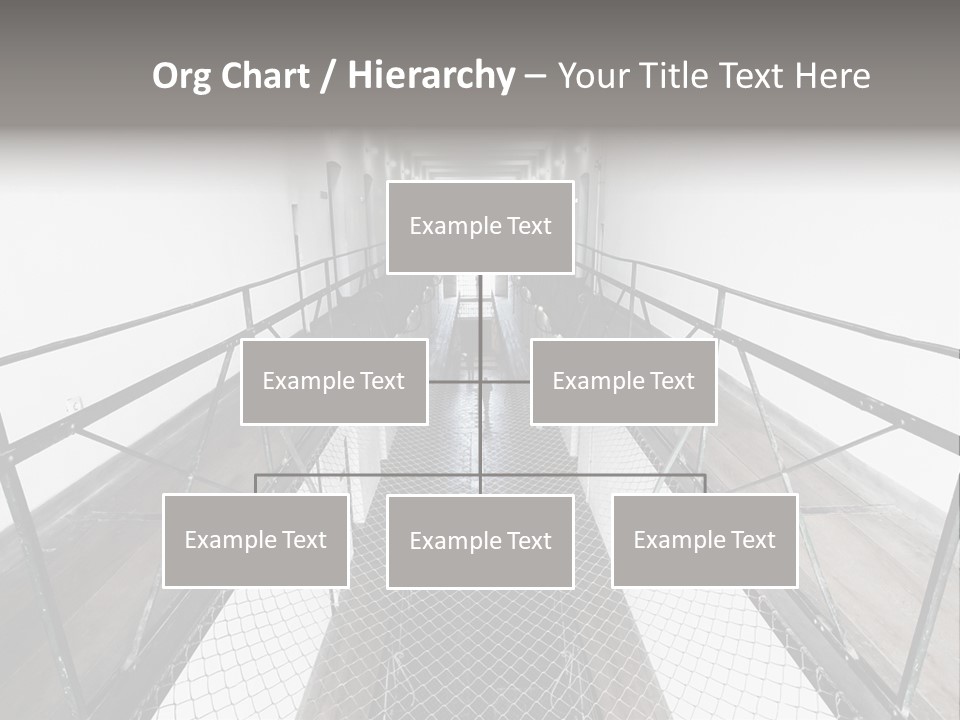 Architecture Incarceration Shadow PowerPoint Template