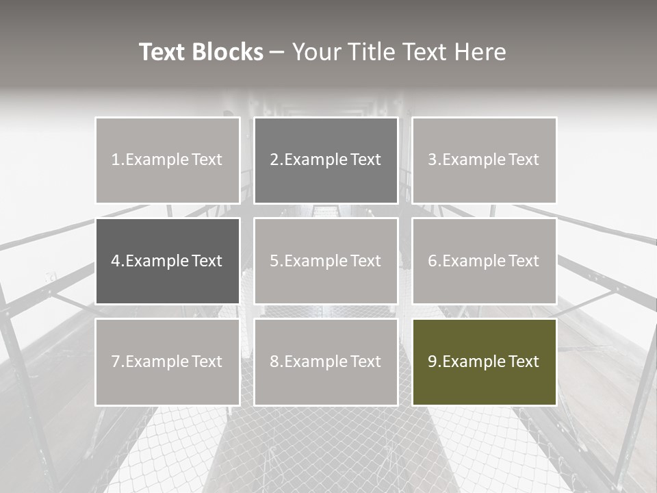 Architecture Incarceration Shadow PowerPoint Template