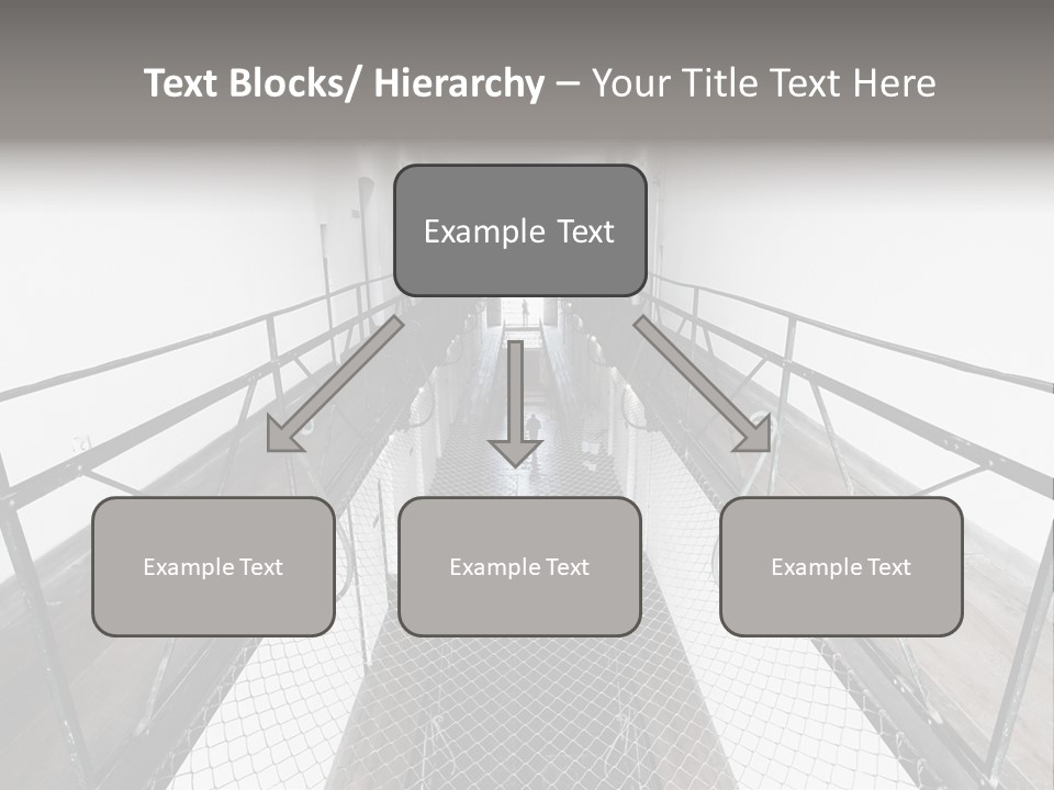 Architecture Incarceration Shadow PowerPoint Template