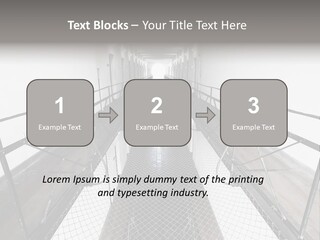 Architecture Incarceration Shadow PowerPoint Template
