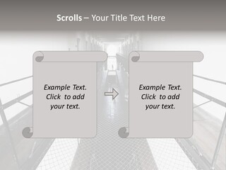 Architecture Incarceration Shadow PowerPoint Template