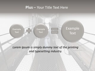 Architecture Incarceration Shadow PowerPoint Template