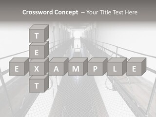 Architecture Incarceration Shadow PowerPoint Template