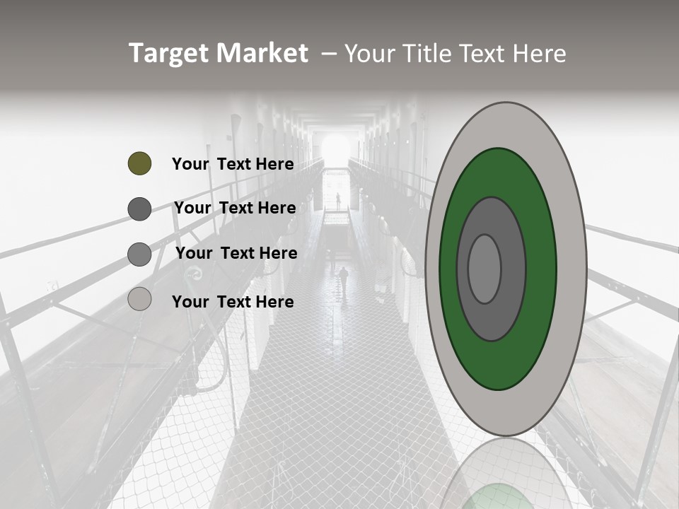 Architecture Incarceration Shadow PowerPoint Template