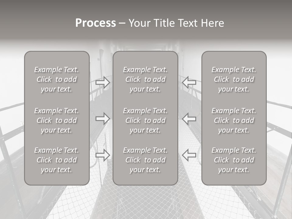 Architecture Incarceration Shadow PowerPoint Template