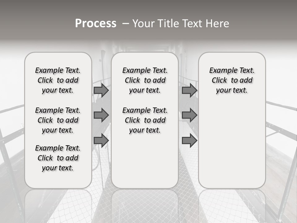 Architecture Incarceration Shadow PowerPoint Template