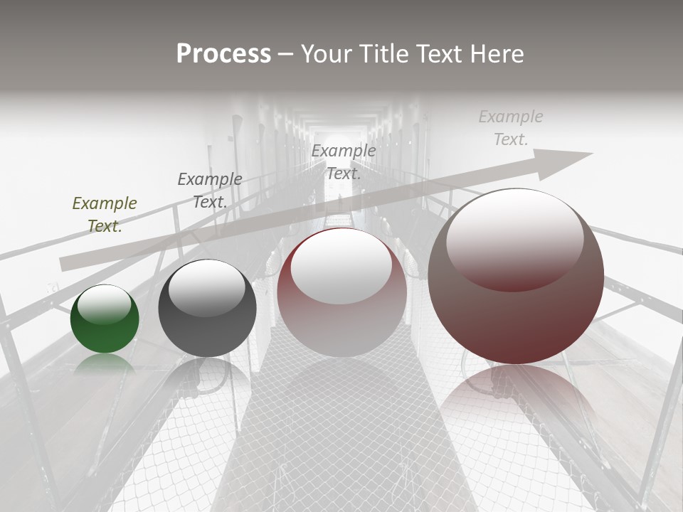 Architecture Incarceration Shadow PowerPoint Template