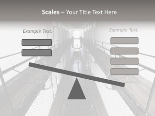 Architecture Incarceration Shadow PowerPoint Template
