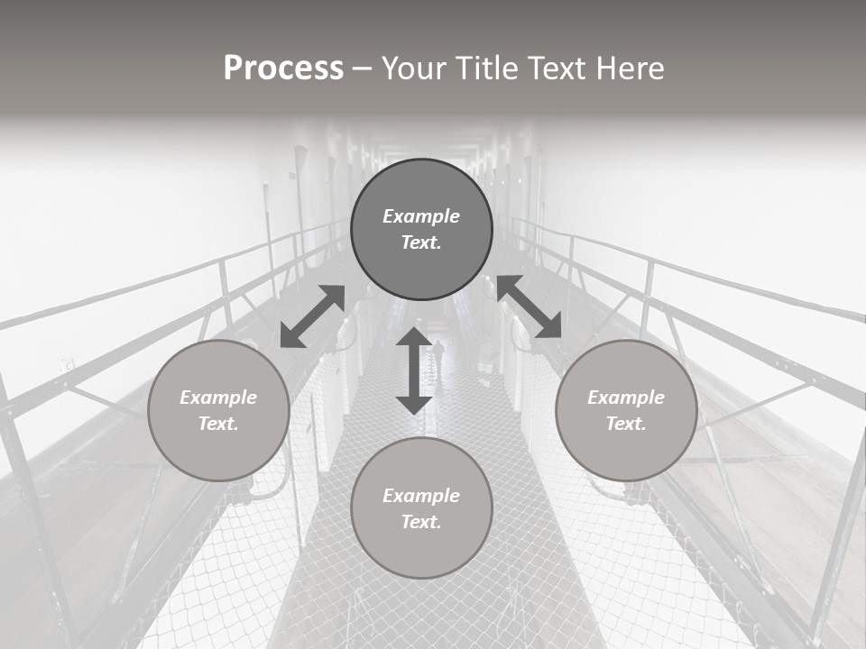 Architecture Incarceration Shadow PowerPoint Template
