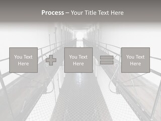 Architecture Incarceration Shadow PowerPoint Template
