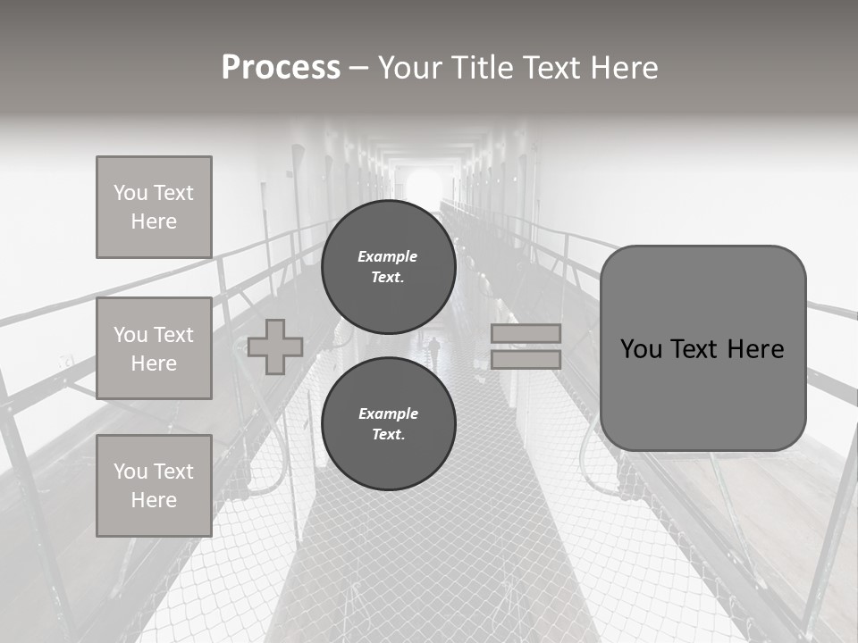 Architecture Incarceration Shadow PowerPoint Template