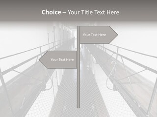 Architecture Incarceration Shadow PowerPoint Template