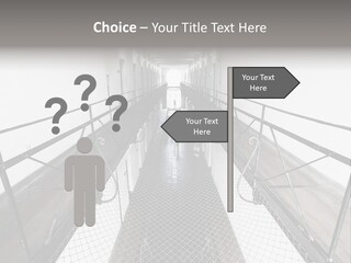 Architecture Incarceration Shadow PowerPoint Template