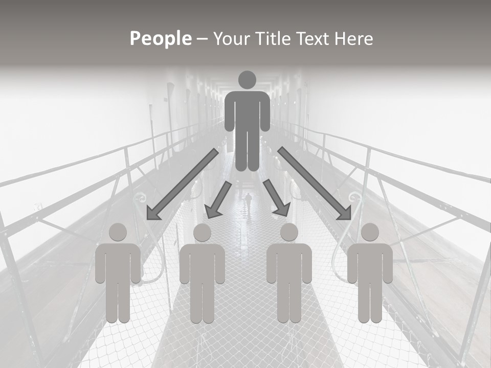 Architecture Incarceration Shadow PowerPoint Template