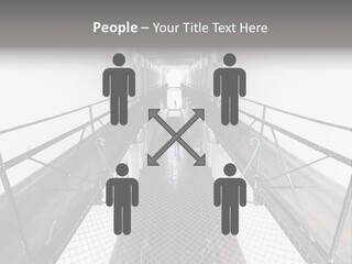 Architecture Incarceration Shadow PowerPoint Template
