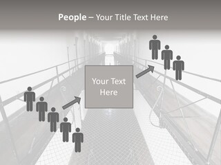 Architecture Incarceration Shadow PowerPoint Template