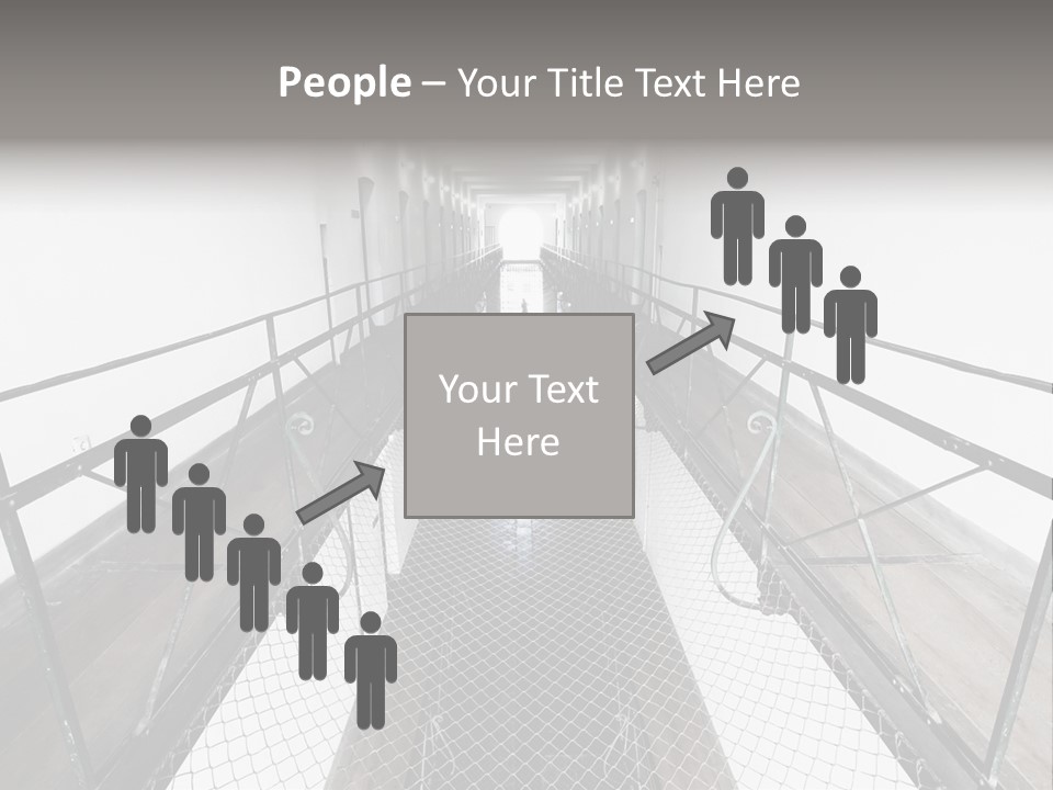 Architecture Incarceration Shadow PowerPoint Template