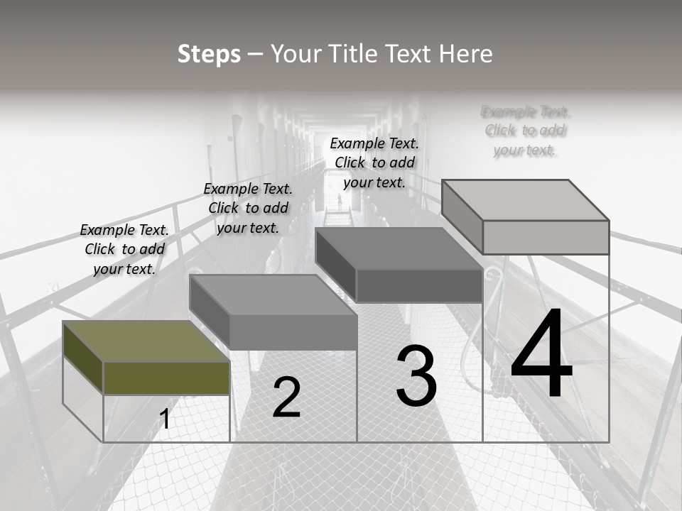 Architecture Incarceration Shadow PowerPoint Template