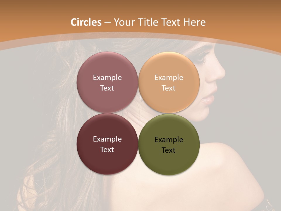 Hair Face Health PowerPoint Template