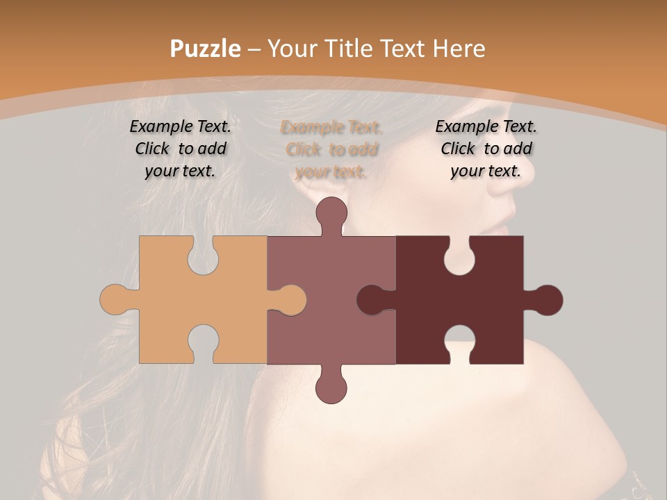 Hair Face Health PowerPoint Template