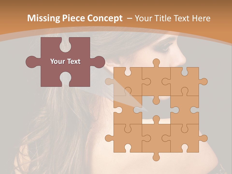 Hair Face Health PowerPoint Template