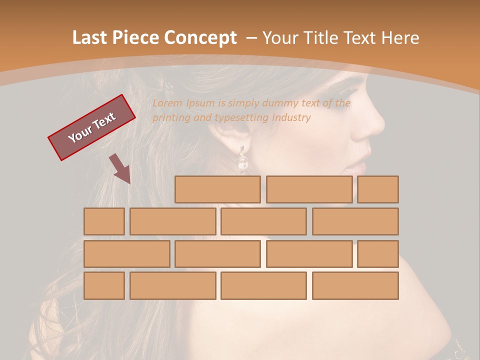 Hair Face Health PowerPoint Template