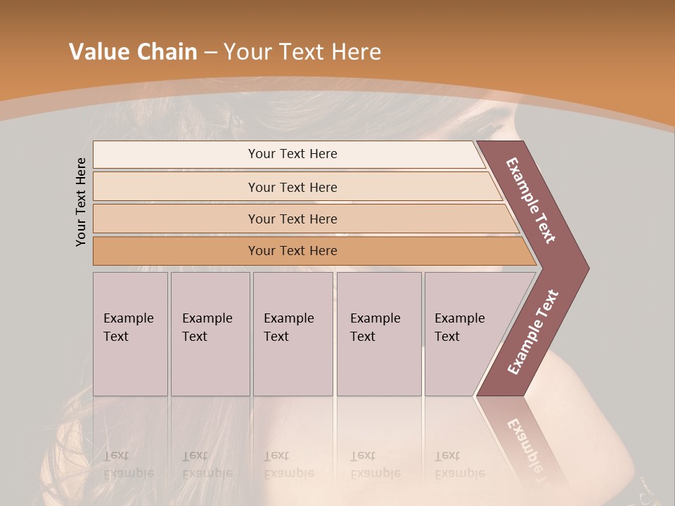 Hair Face Health PowerPoint Template