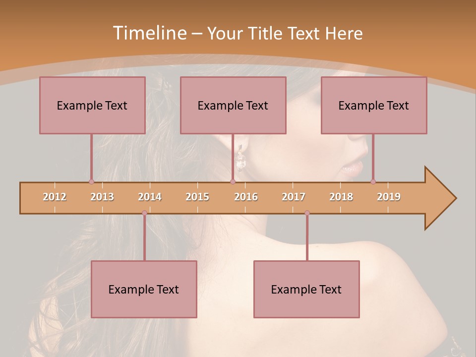 Hair Face Health PowerPoint Template