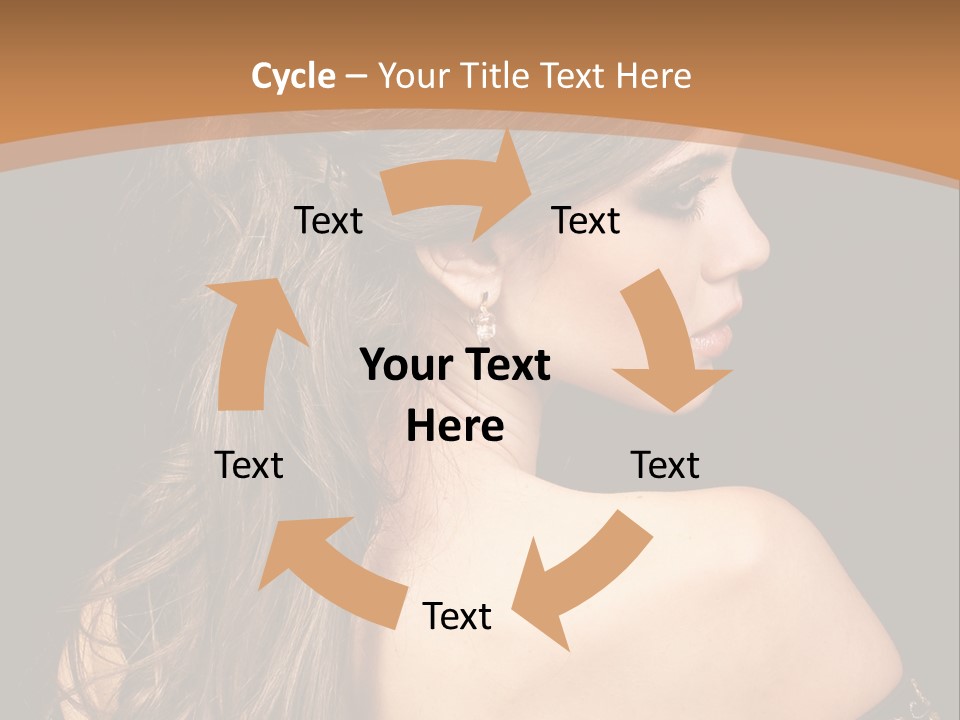 Hair Face Health PowerPoint Template
