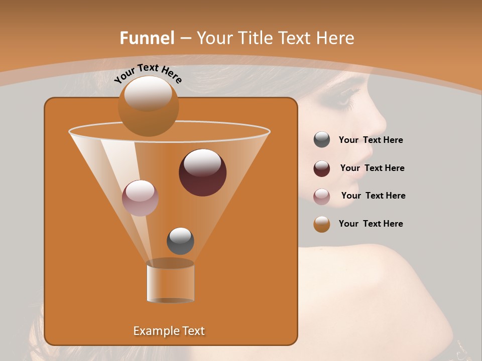 Hair Face Health PowerPoint Template