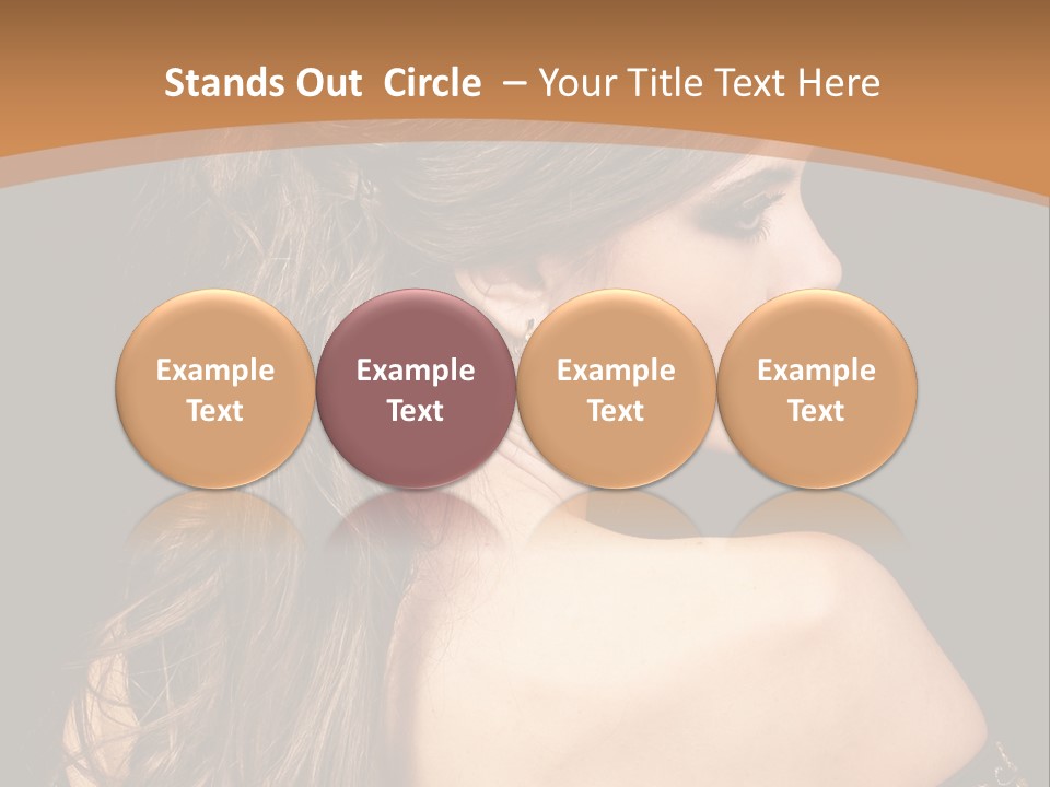 Hair Face Health PowerPoint Template