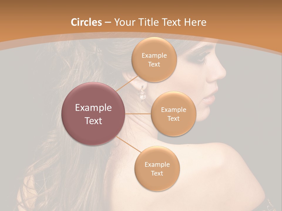 Hair Face Health PowerPoint Template